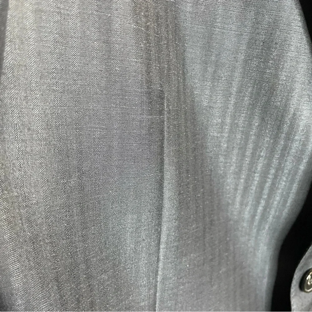 Ermenegildo Zegna Summer Trofeo Mohair Wool Silk Black Pinstriped Blazer Jacket - Picture 2 of 7